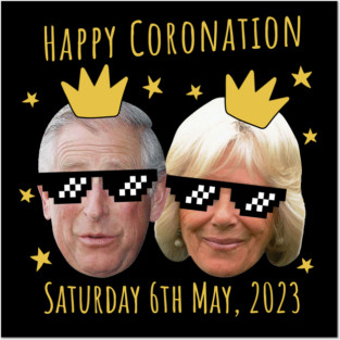 Charles and Camilla Posters and Art