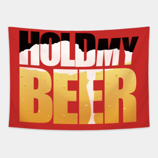 Hold My Beer Tapestry