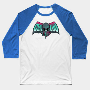 Cthulhu Flight Baseball T-Shirt