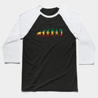 Evolution of golf Baseball T-Shirt