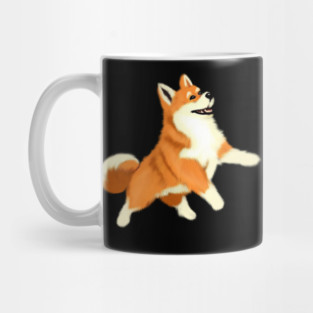 Happy Shiba Inu Dog Mug