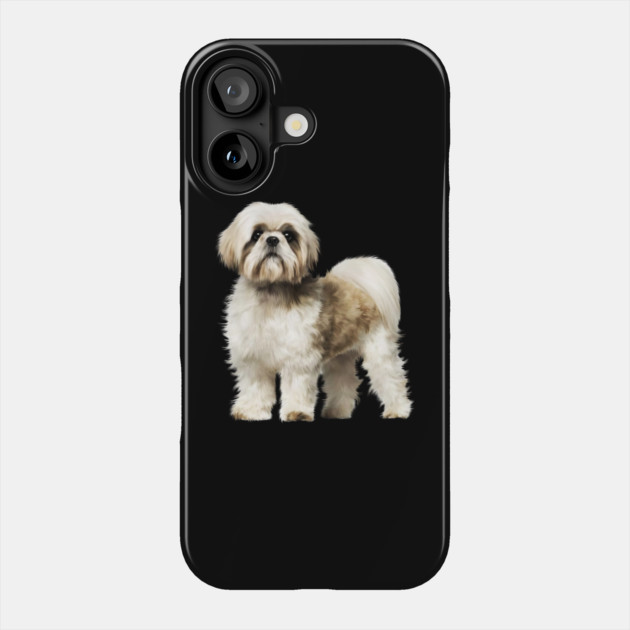 Cute Shih Tzu, Dog Lover Phone Case by logiamerch