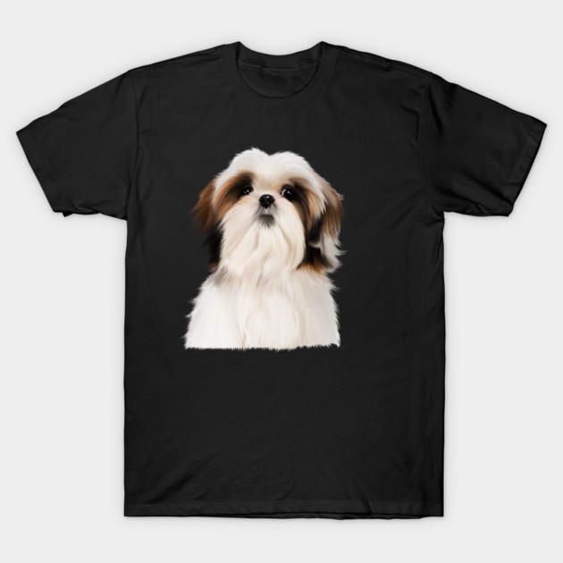 Shih tzu Dog T-Shirt by logiamerch