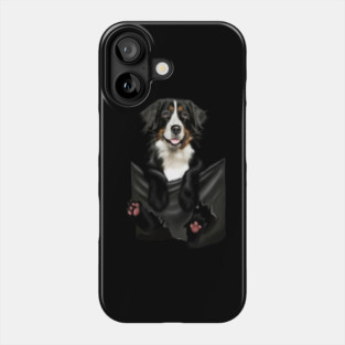 Shepherd dog inside Pocket Phone Case