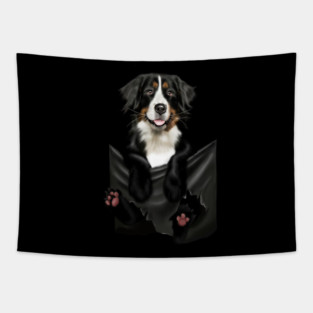 Shepherd dog inside Pocket Tapestry