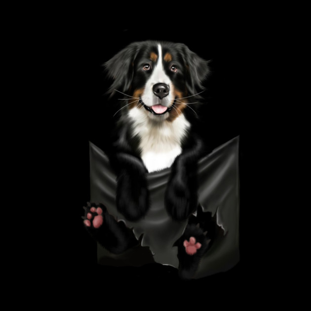 Shepherd dog inside Pocket by logiamerch