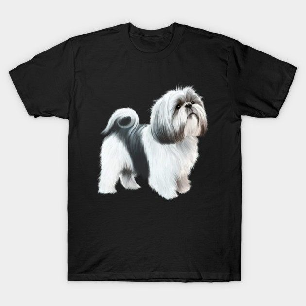 Shih tzu Dog T-Shirt by logiamerch