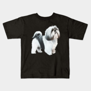 Shih tzu Dog Kids T-Shirt