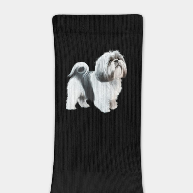 Shih tzu Dog by logiamerch