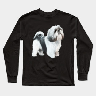Shih tzu Dog Long Sleeve T-Shirt