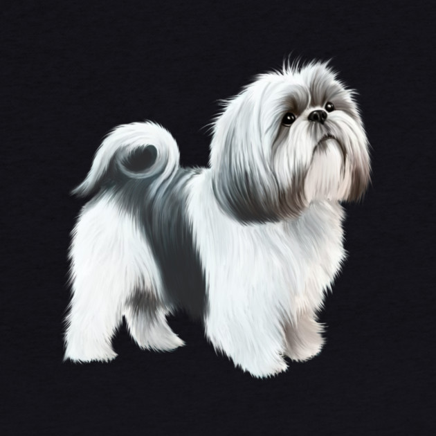 Shih tzu Dog by logiamerch