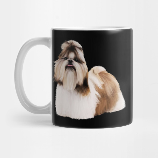Cute Shih Tzu, Dog Lover by logiamerch
