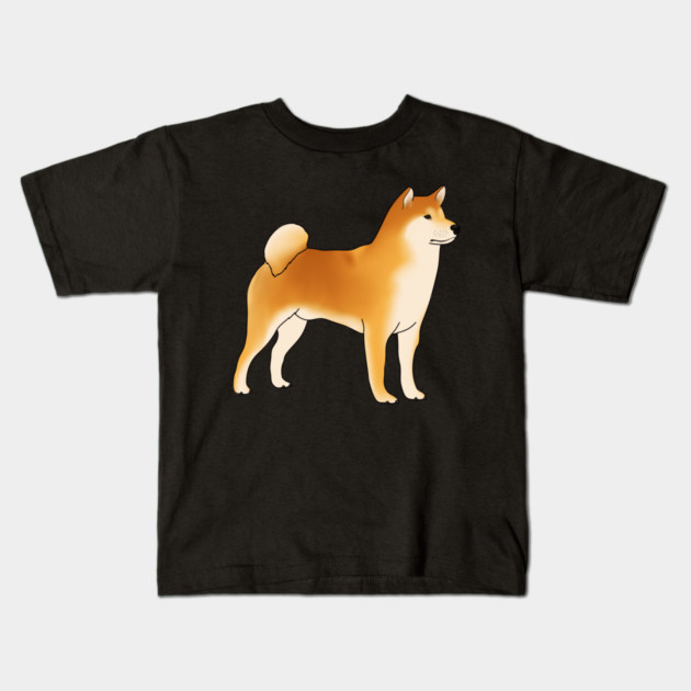 Shiba Inu Dog, Shiba Inu Lovers Kids T-Shirt by logiamerch
