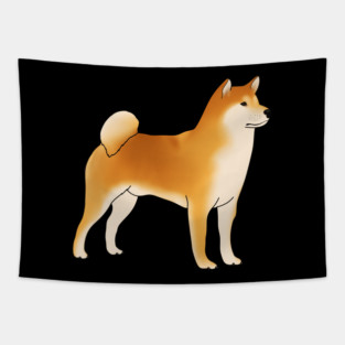 Shiba Inu Dog, Shiba Inu Lovers Tapestry
