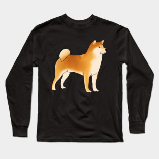 Shiba Inu Dog, Shiba Inu Lovers Long Sleeve T-Shirt