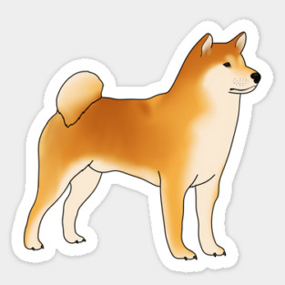 Shiba Inu Dog, Shiba Inu Lovers Sticker