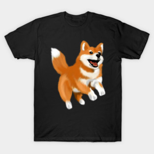 Happy Shiba Dog, Shiba Inu Lover T-Shirt