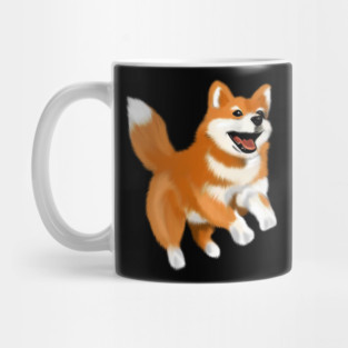 Happy Shiba Dog, Shiba Inu Lover Mug