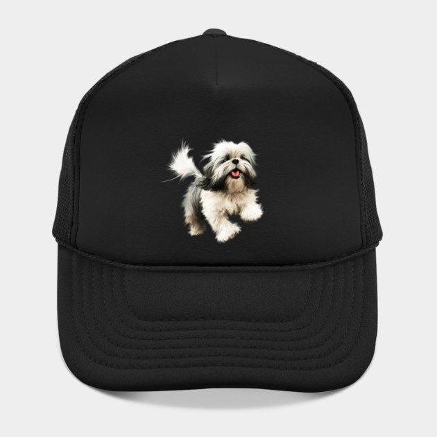 Happy Shih Tzu Dog by logiamerch