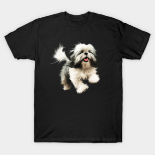 Happy Shih Tzu Dog T-Shirt