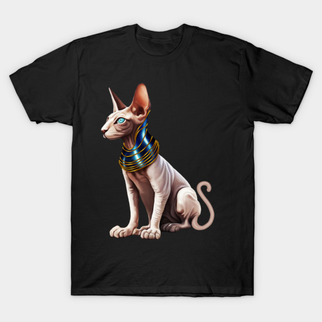 Sphynx Cat, Cat Lover T-Shirt by logiamerch