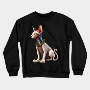 Sphynx Cat, Cat Lover Crewneck Sweatshirt