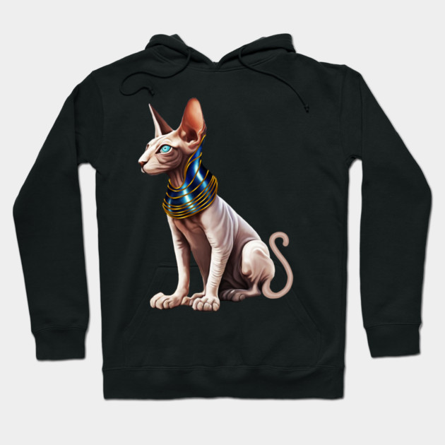 Sphynx Cat, Cat Lover Hoodie by logiamerch