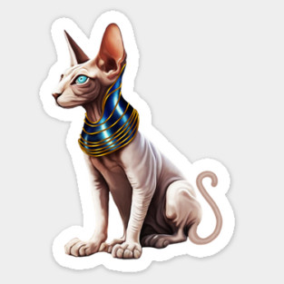 Sphynx Cat, Cat Lover Sticker