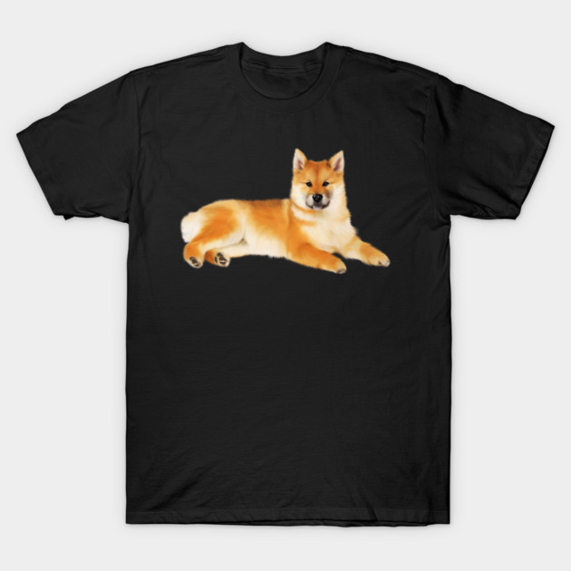 Shiba Inu Dog Resting, Love Shiba Inu Dogs T-Shirt by logiamerch