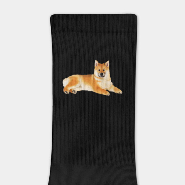 Shiba Inu Dog Resting, Love Shiba Inu Dogs by logiamerch