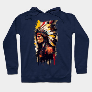Native American Warrior V2 Hoodie