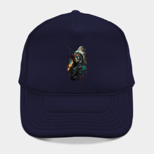 Native American Warrior V3 Hat