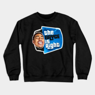 THE BRYCE IS RIGHT CAROLINA Crewneck Sweatshirt
