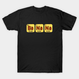 Banana Periodic Elements T-Shirt