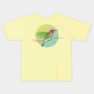 Hummingbird Humming Kids T-Shirt