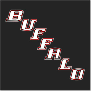 Buffalo Hockey Wordmark Posters and Art