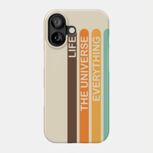 The Meaning of Life Phone Case