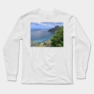Sea View from La Gomera Long Sleeve T-Shirt