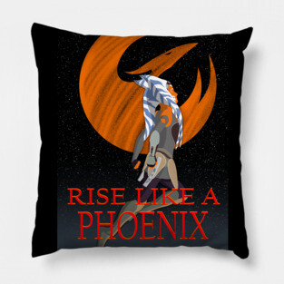 Rise like a Phoenix Pillow