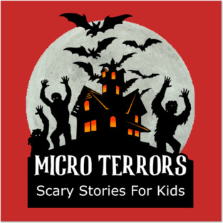 Micro Terrors Zombies and Bats! Posters and Art