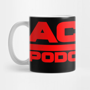 ACPN Logo - Red Monday Evening Fisticuffs Variant Mug