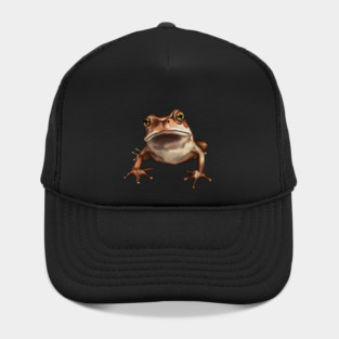 Brown Frog, Tropical Animal, Love Frogs Hat