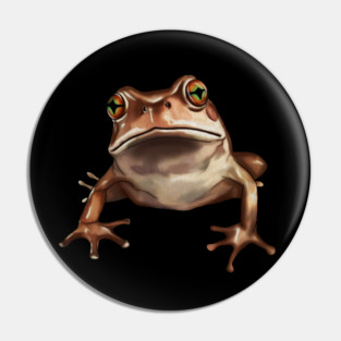 Brown Frog, Tropical Animal, Love Frogs Pin