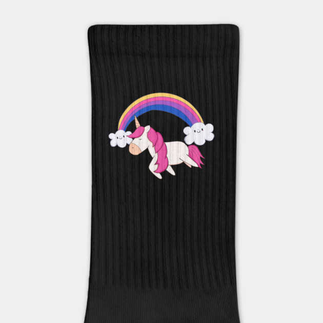 Kawaii Unicorn with Rainbow, Love Unicorns by logiamerch