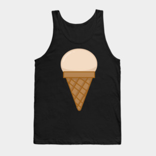 Simple Icecream Tank Top