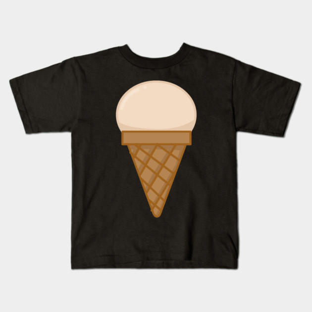 Simple Icecream Kids T-Shirt by logiamerch