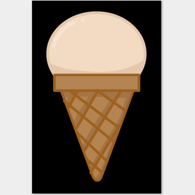 Simple Icecream Wall Art by logiamerch