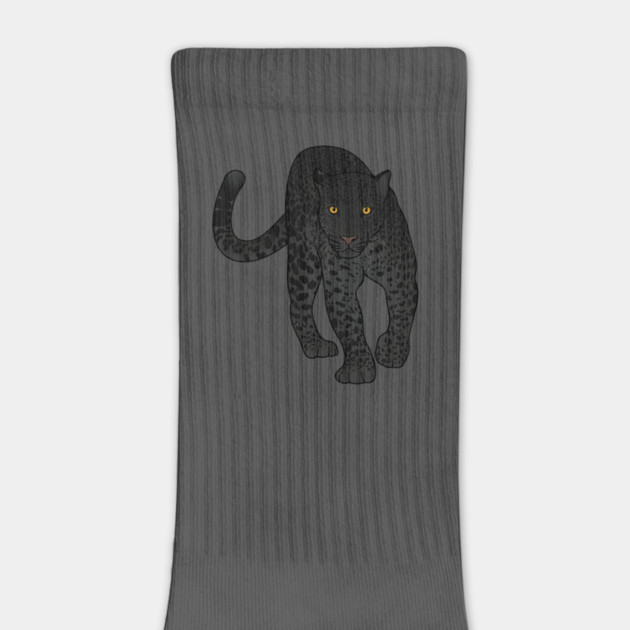 Black Jaguar Panther Stalking by logiamerch