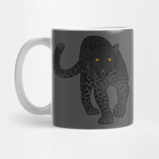 Black Jaguar Panther Stalking by logiamerch