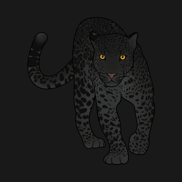 Black Jaguar Panther Stalking by logiamerch